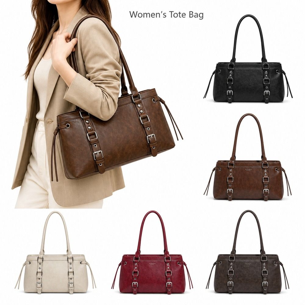 Shoulder Bag Structured - Durable Structured Shape Women Handbag Light