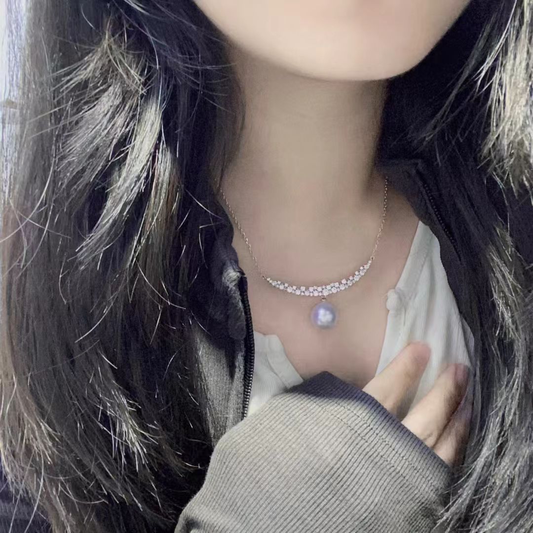 S925 Sterling Silver Necklace  - đánh giá và giá Pearl Necklace Set