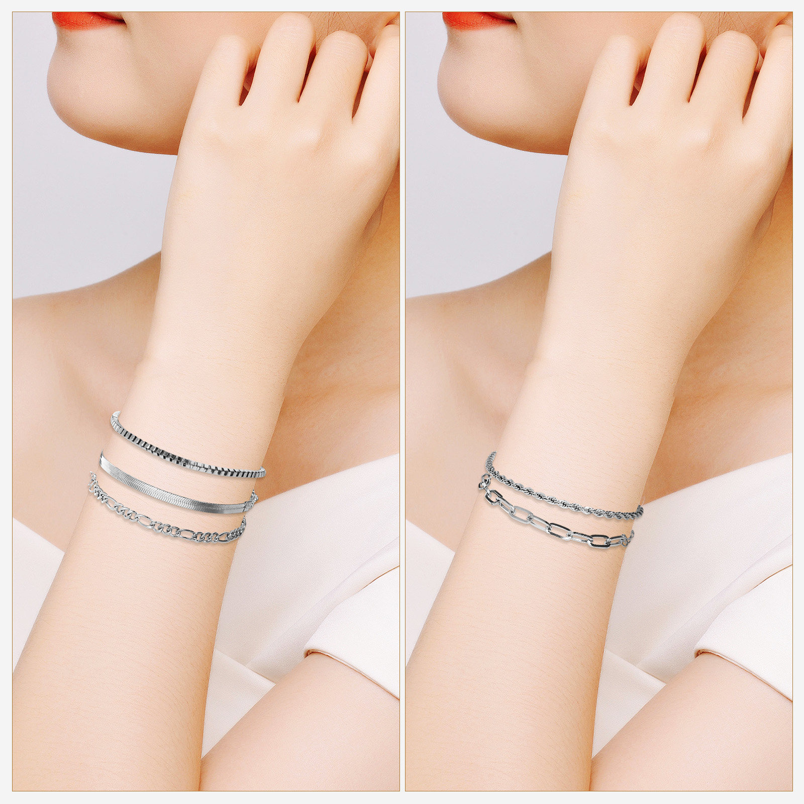 6Pcs Hand Chain Minimalist Lay - đánh giá và giá Formal Wear Jewelry For Women