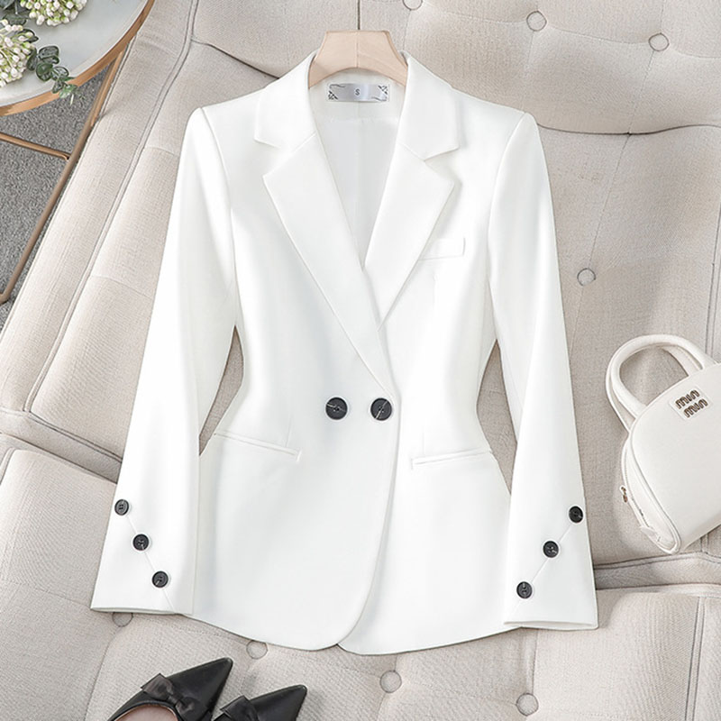 2025 New Spring Autumn White B - đánh giá và giá Formal Winter Wear Women Jacket