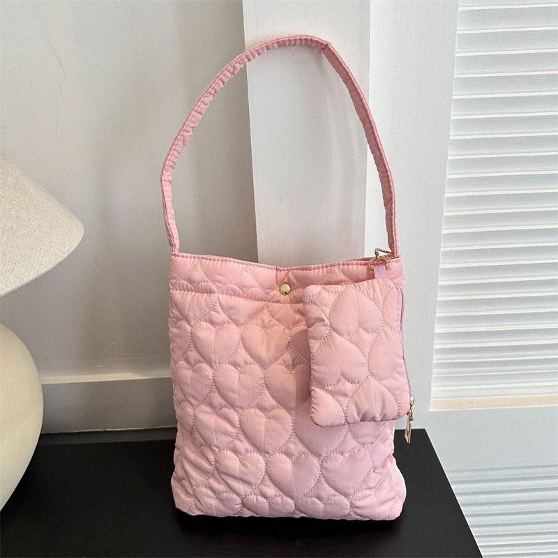 New Fashion Solid Color Quilte - đánh giá và giá Shoulder Bag Structured