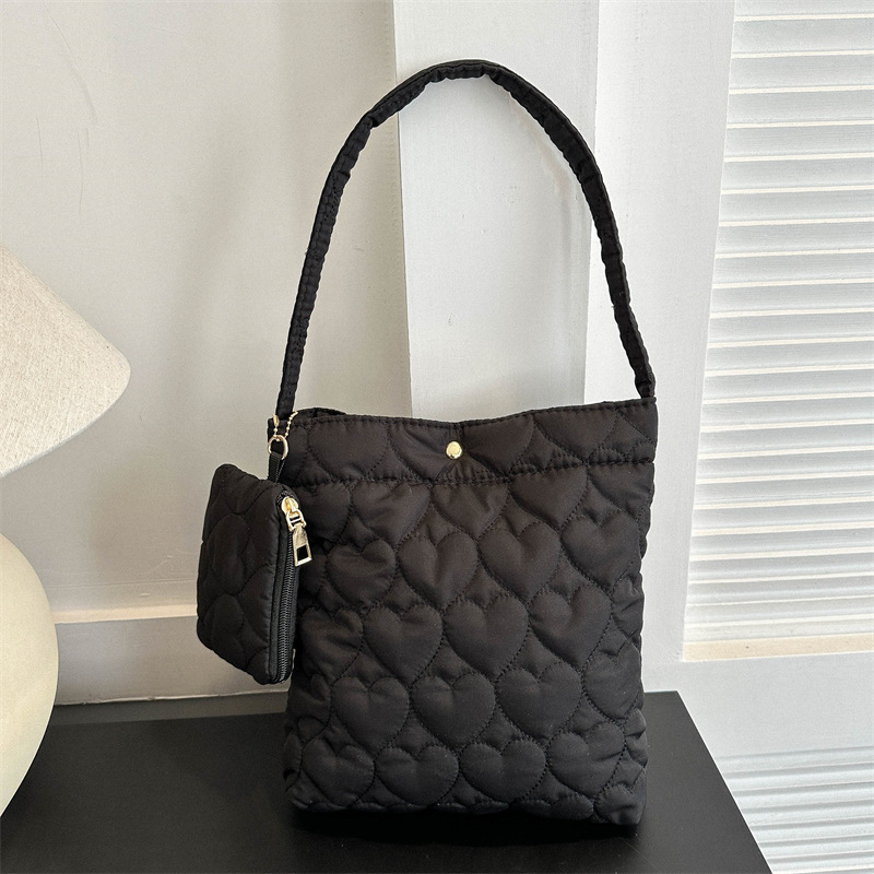 New Fashion Solid Color Quilte - đánh giá và giá Shoulder Bag Structured