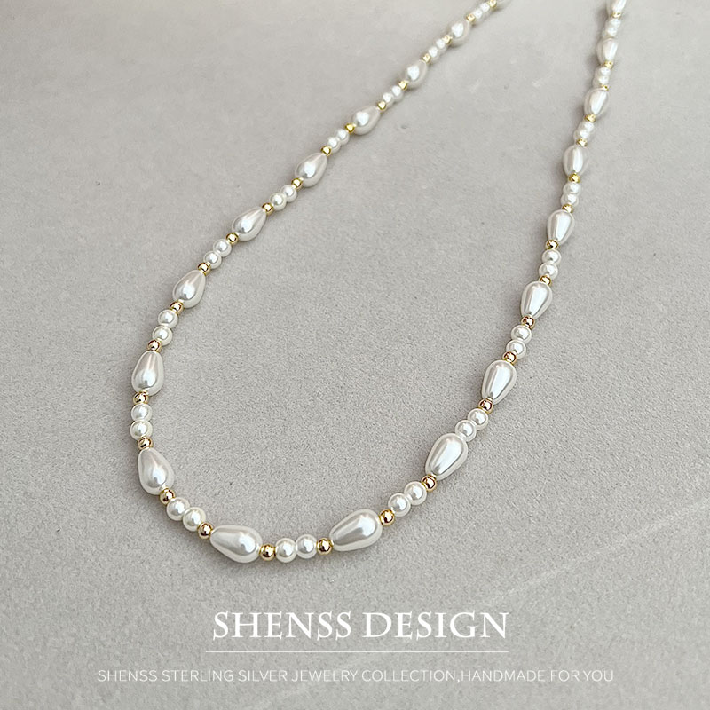 Elegant Imitation Pearl Water  - đánh giá và giá Pearl Necklace Set