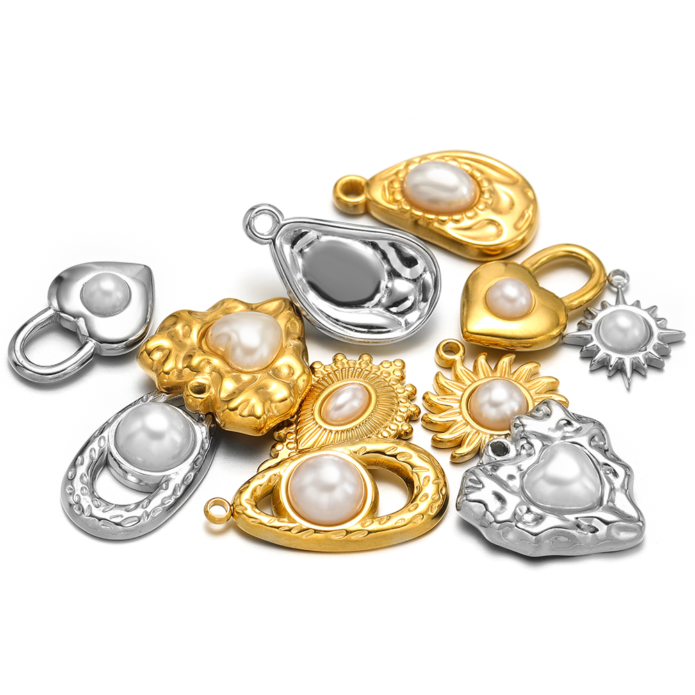 5pcs Stainless Steel Imitation - đánh giá và giá Pearl Necklace Set