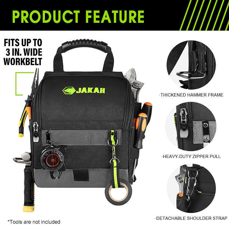 JAKAH Professional Electrician - đánh giá và giá Shoulder Bag Structured