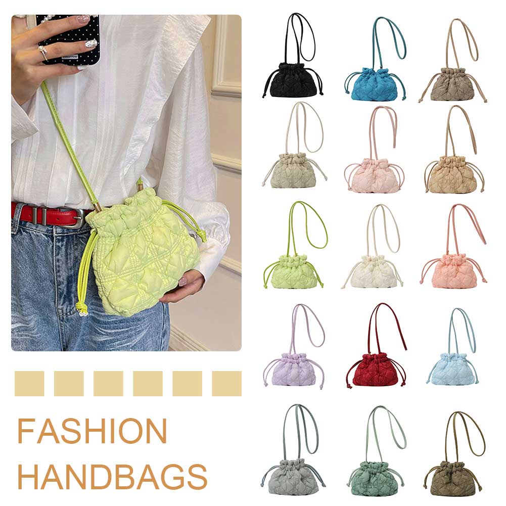 Women Drawstring Shoulder Bags - đánh giá và giá Shoulder Bag Structured