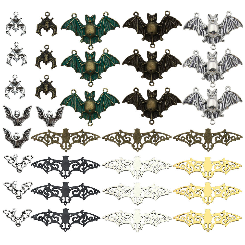 30Pcs Mixed Vintage Alloy Bat  - đánh giá và giá Pearl Necklace Set